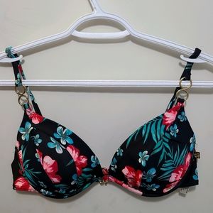 Floral Push-up Bathing Suit Top